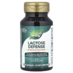 Lactose Defense, добавка для расщепления лактозы, 100 капсул (230 мг в 1 капсуле) — Nature's Way