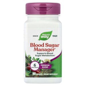 Blood Sugar Management®, 90 капсул — Nature's Way