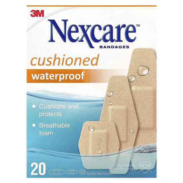 nxc21571_v_34.jpg Мягкие водонепроницаемые бинты, 20 разных размеров — Nexcare
