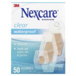Прозрачные водонепроницаемые бинты, 50 разных размеров — Nexcare