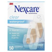 Прозрачные водонепроницаемые бинты, 50 разных размеров — Nexcare