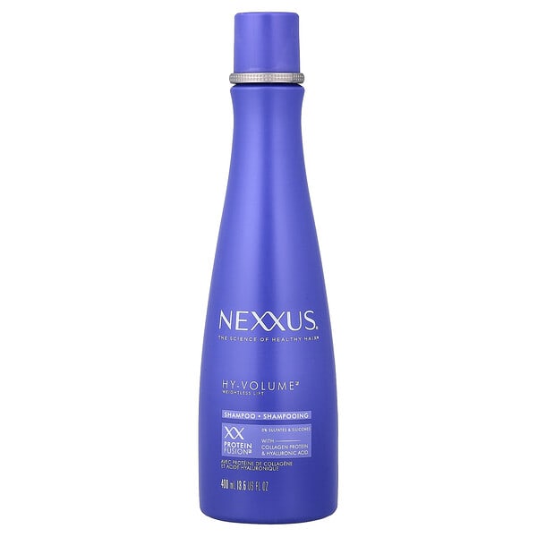 nxs00888_v_8.jpg Hy-Volume™, шампунь-лифтинг с невесомым эффектом, для тусклых и слабых волос, 400 мл (13,5 жидк. унции) — Nexxus