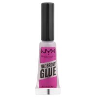 The Brow Glue, мгновенная укладка для бровей, 01 прозрачный / прозрачный, 5 г (0,17 унции) — NYX Professional Makeup