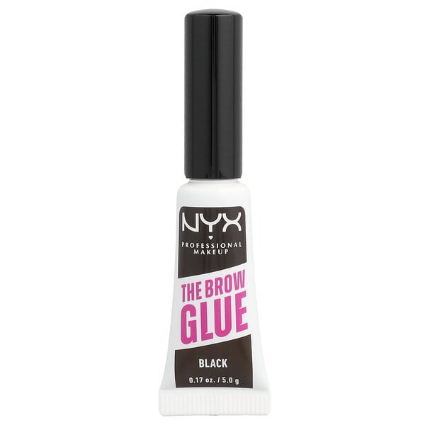 nyx23384_v_21.jpg The Brow Glue, мгновенный стайлер для бровей, 05 черный, 5 г (0,17 унции) — NYX Professional Makeup