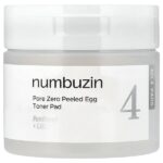 No.4 Pore Zero Peeled Egg, тоник, 70 шт., 190 мл (6,42 жидк. унции) — Numbuzin