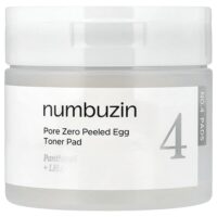 No.4 Pore Zero Peeled Egg, тоник, 70 шт., 190 мл (6,42 жидк. унции) — Numbuzin