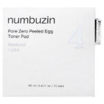 No.4 Pore Zero Peeled Egg, тоник, 70 шт., 190 мл (6,42 жидк. унции) — Numbuzin — изображение 2