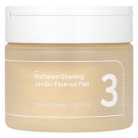 No 3 Radiance Glowing Jumbo Essence Pad, 70 шт., 150 мл (5,07 жидк. унции) — Numbuzin