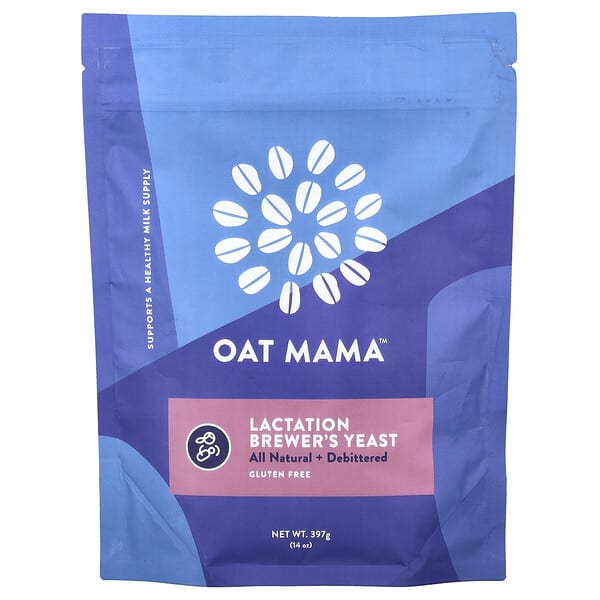 oat00230_v_6.jpg Лактационные пивные дрожжи, 397 г (14 унций) — Oat Mama