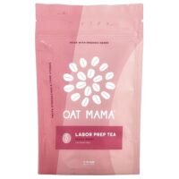 Labor Prep Tea, персик, без кофеина, 14 чайных пакетиков, 32 г — Oat Mama