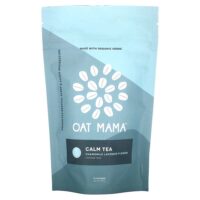 Calm Tea, чай с ромашкой и лавандой, без кофеина, 14 чайных пакетиков, 32 г — Oat Mama