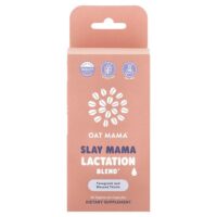 Slay Mama, смесь для лактации, 60 вегетарианских капсул — Oat Mama