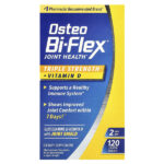 Здоровье суставов, тройная сила + витамин D, 120 таблеток в оболочке — Osteo Bi-Flex