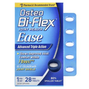 Joint Health, Ease, улучшенная формула тройного действия, 28 мини-таблеток — Osteo Bi-Flex