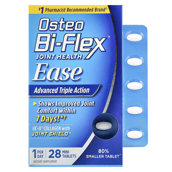 obf55388_v_43.jpg Joint Health, Ease, улучшенная формула тройного действия, 28 мини-таблеток — Osteo Bi-Flex