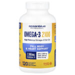 Professional, омега-3 2100®, высокоэффективный продукт, апельсин, 120 капсул (1050 мг в 1 капсуле) — OceanBlue