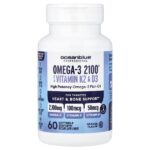 Professional, Omega-3 2100® с витаминами K2 и D3, апельсин, 60 капсул — OceanBlue