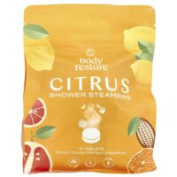 Пароварки для душа, цитрусовые, 15 таблеток, 13,2 унции — Body Restore