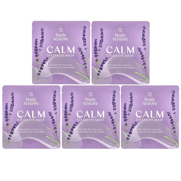 ody31328_v_20.jpg паровая маска для глаз, лаванда, 5 упаковок — Body Restore