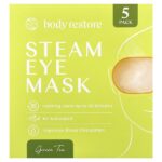 Паровая маска для глаз, зеленый чай, 5 упаковок — Body Restore — изображение 2