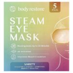 Паровая маска для глаз, ассорти вкусов, 5 шт. — Body Restore — изображение 2