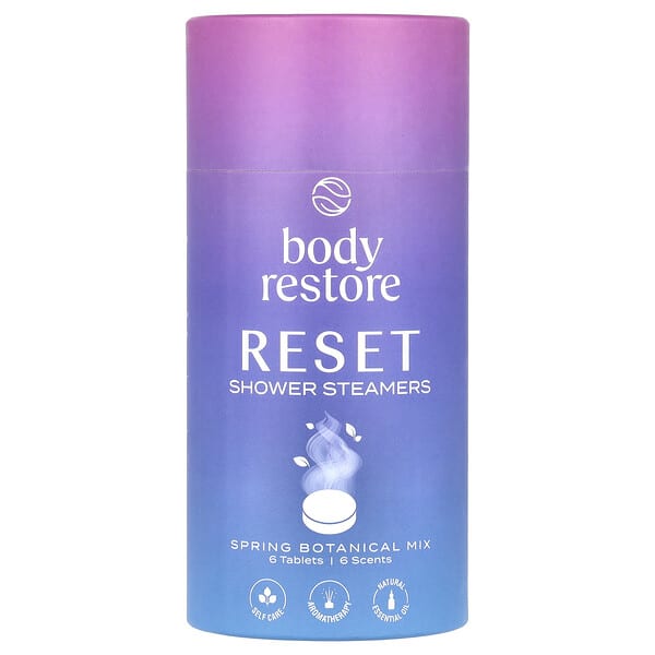 ody93197_v_9.jpg Отпариватели для душа, Reset, 6 таблеток, 5,3 унции — Body Restore