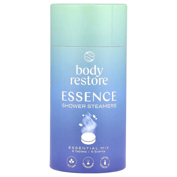 ody93198_v_9.jpg Пароварки для душа Essence, смесь Essential, 6 таблеток, 5,3 унции — Body Restore