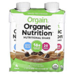 Organic Nutrition, питательный коктейль, ледяной кофейный мокко, 4 пакетика, по 330 мл (11 жидк. унц.) — Orgain
