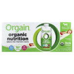 Organic Nutrition, Grass-Fed Protein Shake, Strawberries & Cream, 12 Cartons, 11 fl oz (330 ml) Each — Orgain
