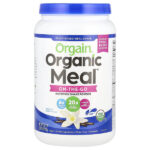 Organic Meal, универсальный пищевой порошок, ваниль, 912 г (2,01 фунта) — Orgain