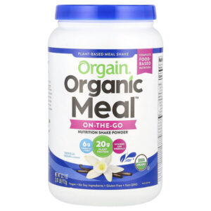 Organic Meal, универсальный пищевой порошок, ваниль, 912 г (2,01 фунта) — Orgain