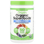 Organic Superfoods™ с пробиотиками, оригинальные, 280 г (9,9 унции) — Orgain