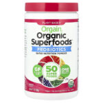 Organic Superfoods™ + супер питательный порошок с пробиотиками, ягоды, 280 г (9,9 унции) — Orgain