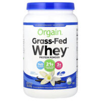 протеиновый порошок Whey™ от Grass-Fed, со вкусом ванили, 828 г (1,82 фунта) — Orgain