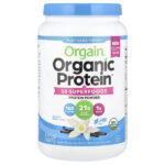 Organic Protein™ + 50 суперфудов в порошке, со вкусом бобов ванили, 918 г (2,02 фунта) — Orgain