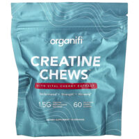 Creatine Chews™, со вкусом вишни, 60 жевательных таблеток — Organifi