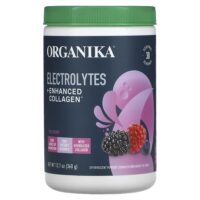 Electrolytes + Enhanced Collagen, Wild Berry, 12.7 oz (360 g) — Organika
