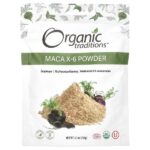мака X-6 в порошке, 150 г (5,3 унции) — Organic Traditions