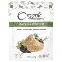 мака X-6 в порошке, 150 г (5,3 унции) — Organic Traditions
