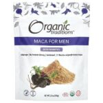 Мака для мужчин с пробиотиками, 150 г (5,3 унции) — Organic Traditions