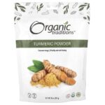 порошок из куркумы, 454 г (16 унций) — Organic Traditions