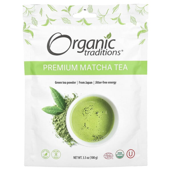 ogt00495_v_10.jpg Премиум зеленый чай матча, 3,5 унции (100 г) — Organic Traditions