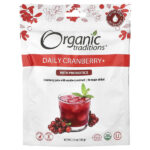 Ежедневная добавка с клюквой и пробиотиками, 100 г (3,5 унции) — Organic Traditions