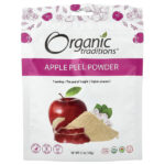 Порошок из яблочной цедры, 100 г (3,5 унции) — Organic Traditions