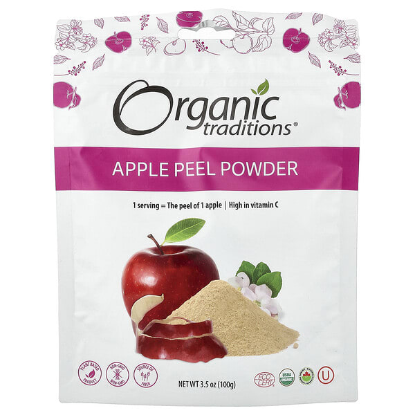 ogt01041_v_10.jpg Порошок из яблочной цедры, 100 г (3,5 унции) — Organic Traditions