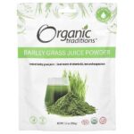 Порошок сока ячменя, 150 г (5,3 унции) — Organic Traditions