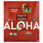 Organic Protein Bars, Maple Sea Salt, 12 Bars, 1.98 oz (56 g) Each — Aloha