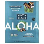 Organic Protein Bars, Almond Butter Cup, 12 Bars, 1.98 oz (56 g) Each — Aloha