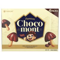 Premium Choco Mont, шоколадное мини-печенье, 4 упаковки по 30 г — Orion