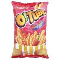 O! Tube, картофельные закуски, сладкий чили, 115 г (4,06 унции) — Orion